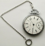 VERY NICE ANTIQUE 1899 WALTHAM POCKET WATCH