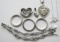 STERLING SILVER JEWELRY LOT: (3) RINGS