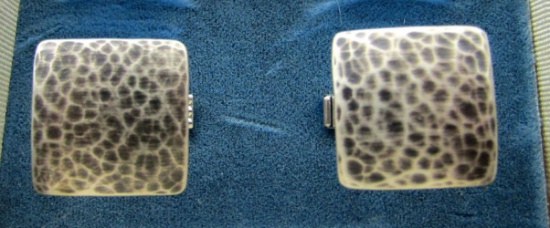 ORB SILVER SMITHS CUFF LINKS