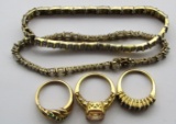 BEAUTIFUL GOLD FILLED STERLING LOT: