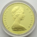 1986 $100 CANADA GOLD PROOF 22 KARAT