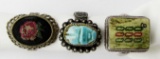 3-ANTIQUE MEXICO RINGS