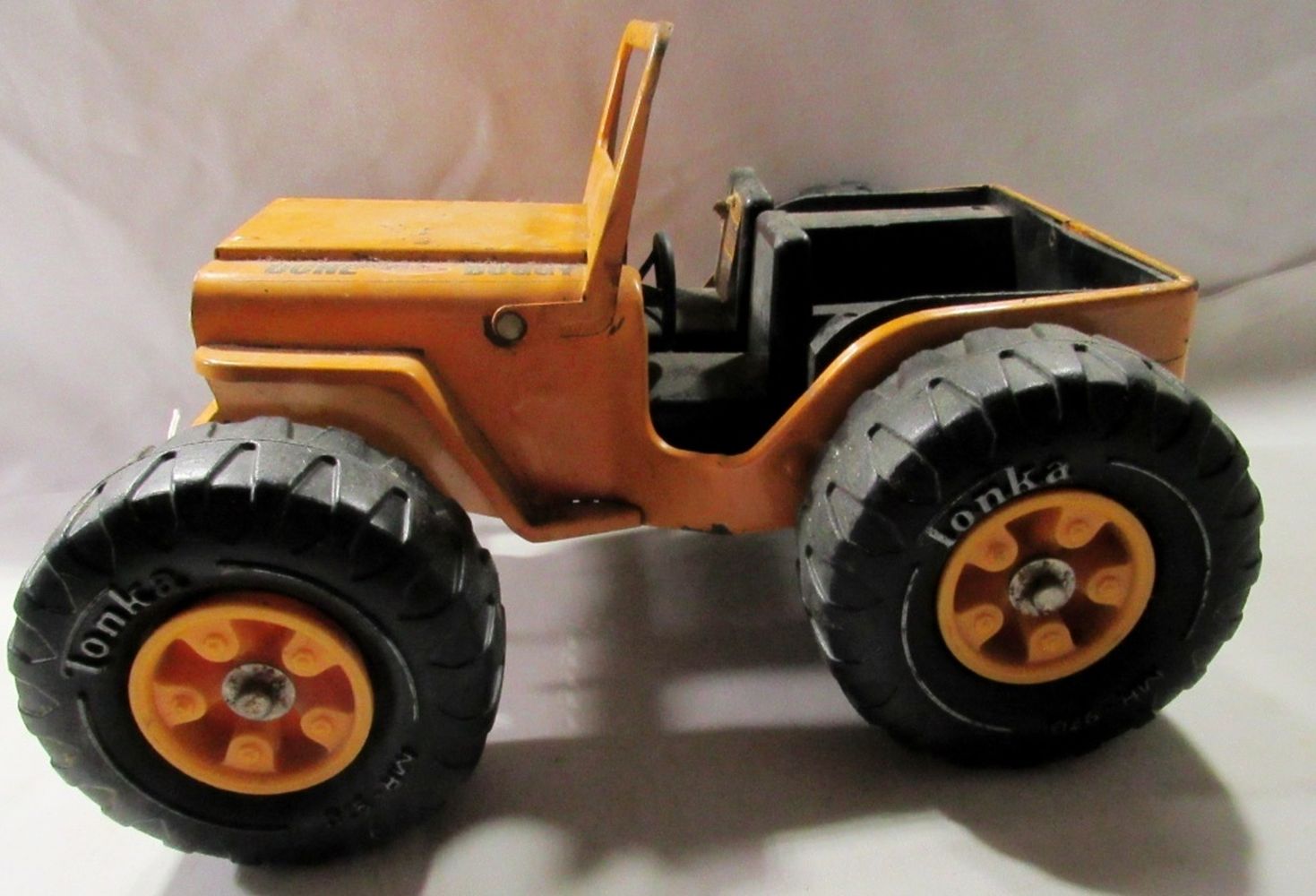 Jouet Tonka Dune Buggy Vintage - Métal Orange - 7 Pouces - Voiture Miniature