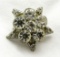 STERLING SILVER STAR PIN TOTAL 3.9 DWT