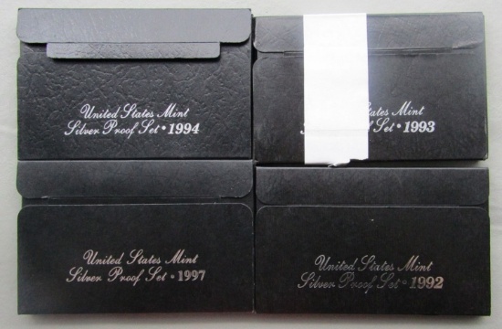 4-U.S. SIVER PROOF SETS