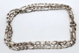 STERLING MEN'S CHAIN/NECKLACE WITH LINKED