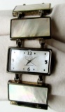 ANTIQUE ECLIPSE WATCH WITH ABILONE PANELS