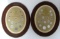 2-OVAL FRAMED COIN COLLECTIONS