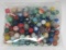 VINTAGE AND ANTIQUE MARBLES LOT OF ROUGHLY 2LB