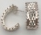 PAIR OF STERLING EARRLINGS WITH GORGEOUS