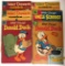 DELL COMIC LOT: 4-DONALD DUCK 10c ISSUES