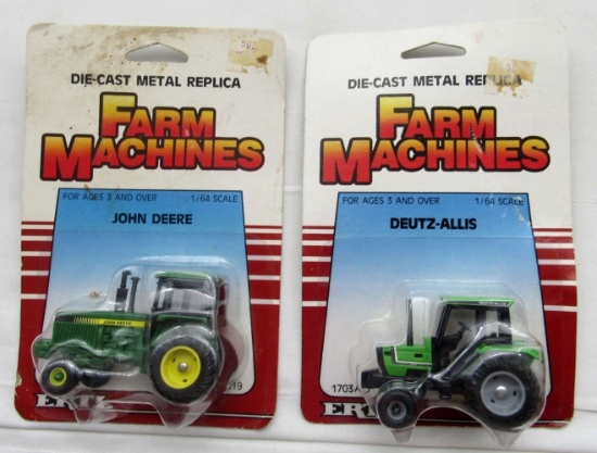 VINTAGE ERTL FARM MACHINES JOHN DEERE