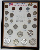 20TH CENTURY TYPE COINS w/BU 1896 MORGAN