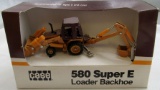 VINTAGE CASE 580 SUPER E LOADER BACKHOE DIECAST