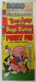 LOT OF 5 DELL COMIC PORKY PIG, BUGS BUNNY ETC