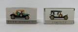 DIECAST ANTIQUE TOY CARS SIMPLEX & FORD MODEL T