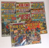11-KID COLT OUTLAW COMIC BOOKS: