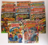 13-MARVEL'S GREATEST COMICS 25c ISSUES
