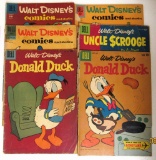 DELL COMIC LOT: 4-DONALD DUCK 10c ISSUES