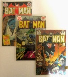 BATMAN 20c ISSUE #250, #252, #253