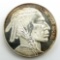 2 TROY OUNCE LONE STAR NICKEL