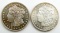 2-.999 SILVER ROUNDS MORGAN STYLE