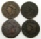 1810, 1826, 1834, 1838 Large Cents CIRC's