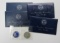 2-1971, 1972, 1973 SILVER IKE DOLLARS UNC