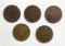 5-INDIAN CENTS GOOD/VG: