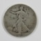 1921-S WALKING LIBERTY HALF DOLLAR- VG