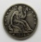 1854-O ARROWS SEATED HALF DOLLAR