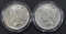 6-SILVER DOLLARS CIRC