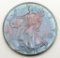 2012 AMERICAN SILVER EAGLE RAINBOW