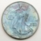 2015 AMERICAN SILVER EAGLE RAINBOW