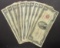 10 $2 RED SEAL U.S. NOTES