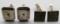 2-PAIRS OF STERLING SILVER CUFF LINKS