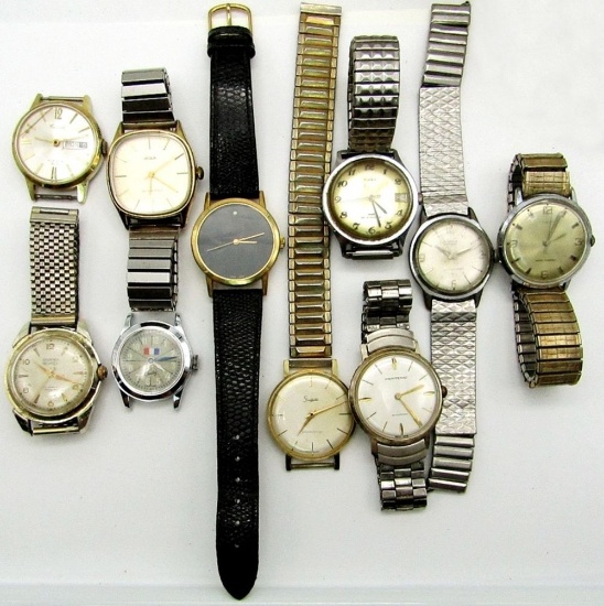 MENS VINTAGE WATCHES CLINTON ACQUA TIMEX