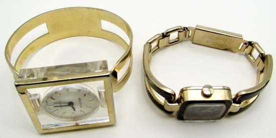 2-LADIES 17 J FASHION WRIST WATCHES