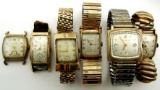 VINTAGE WATCHES GRUEN BULOVA ELGIN