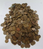 1000 MIXED LOT OF WHEAT PENNIES
