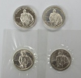 4-1982 WASHINGTON COMMEM HALF DOLLARS