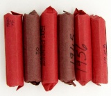 6 - WHEAT CENT ROLLS