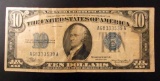 1934 $10 SILVER CERT