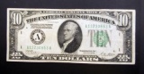 1928B $10 GOLD FEDERAL RESERVE NOTE