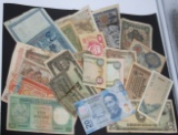 20 FOREIGN CURRENCY NOTES