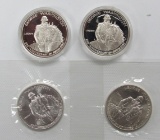 4-1982 WASHINGTON COMMEM HALF DOLLARS