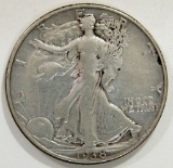 1938-D WALKING LIBERTY HALF DOLLAR