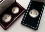 1992 OLYMPIC 2 COIN PROOF SET