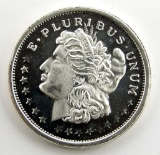 1 OZT .999 SILVER MORGAN DOLLAR STYLE