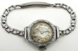 Antique Filigree Ladies Wrist Watch Langendorf Swi